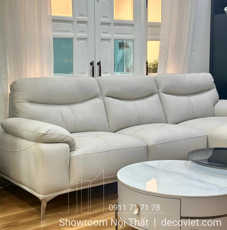 sofa da bò thật cao cấp