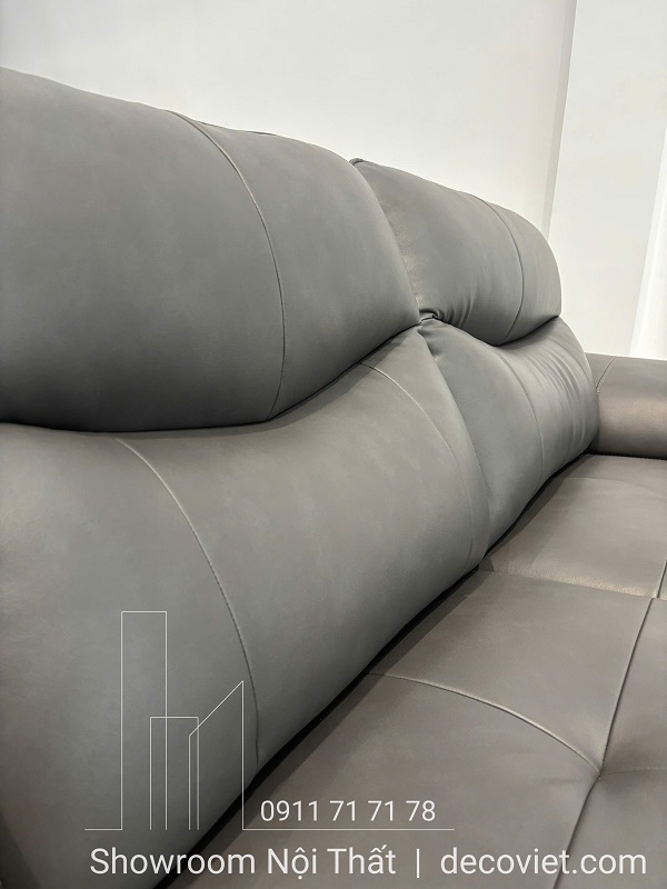 Ghế sofa cao cấp màu xám sang trọng tại DecoViet