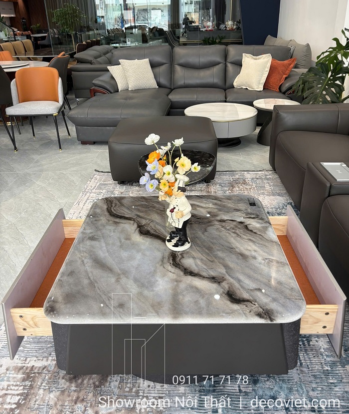 Set sofa hiện đại kết hợp bàn trà sofa tiện ích – điểm nhấn hoàn hảo cho phòng khách