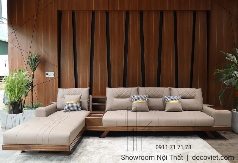 ghế sofa gỗ hiện đại