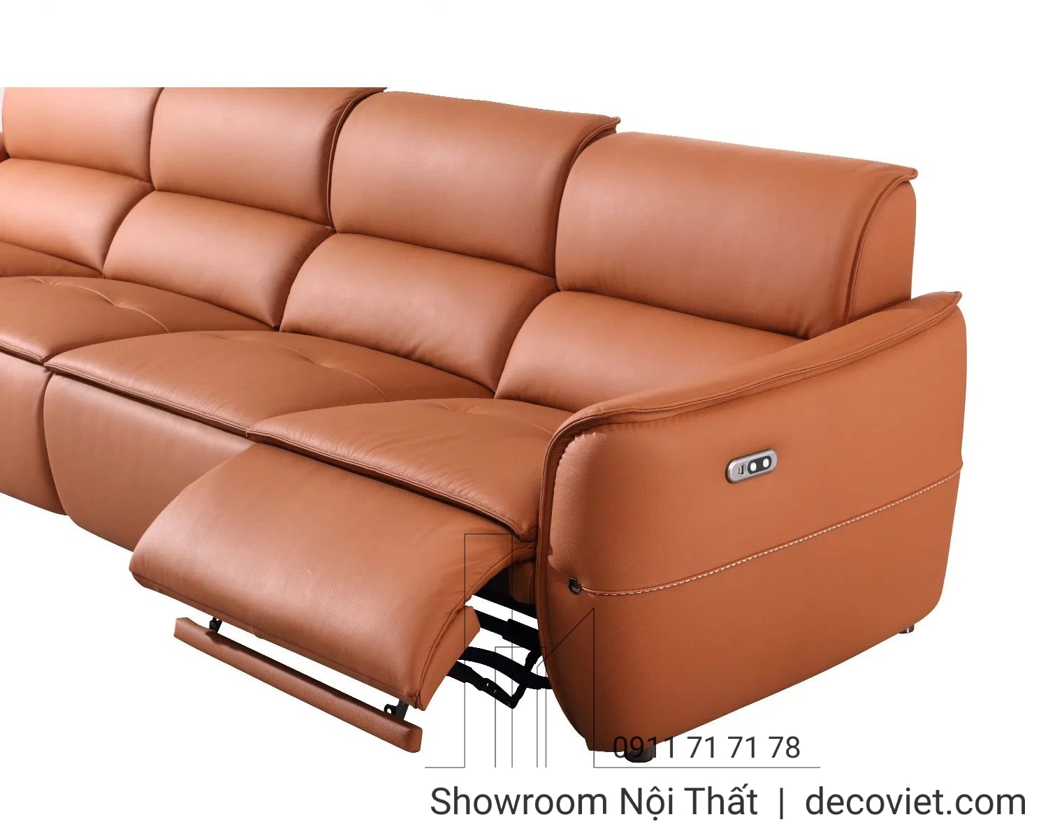 Sofa Da Chỉnh Điện Thông Minh