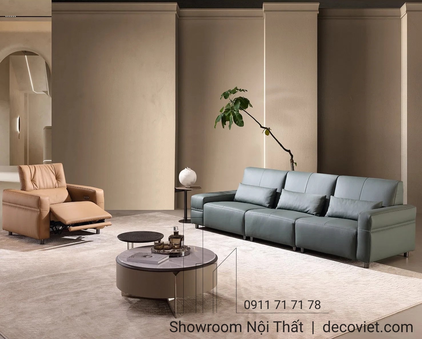 Sofa Da Chỉnh Điện