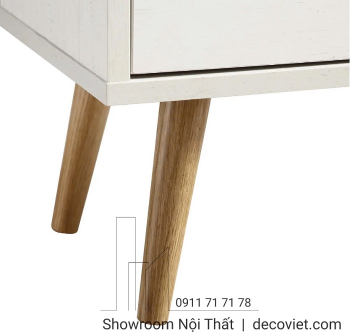 tab đầu giường gỗ