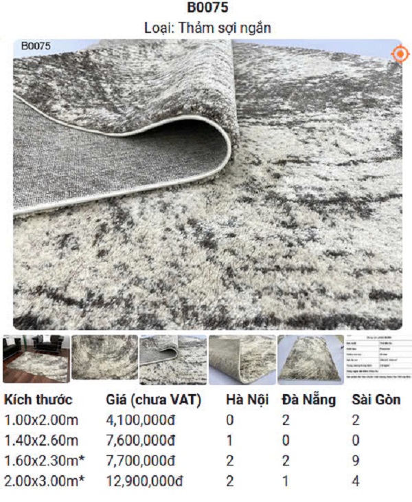 Thảm Sofa Giá Rẻ