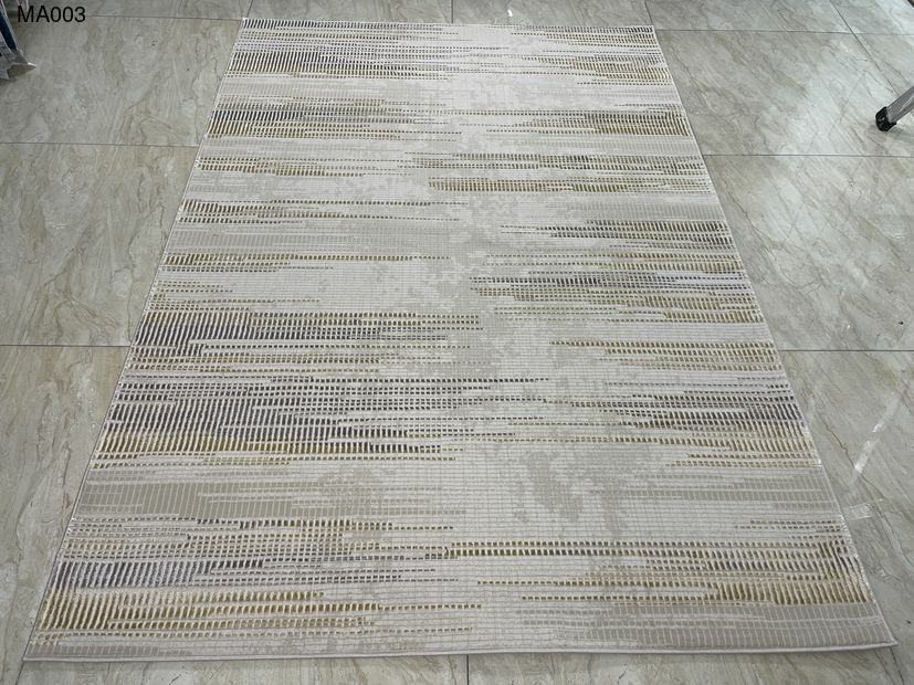 thảm lông ngắn nhập khẩu tạo điểm nhấn hài hòa cho không gian phòng khách hiện đại