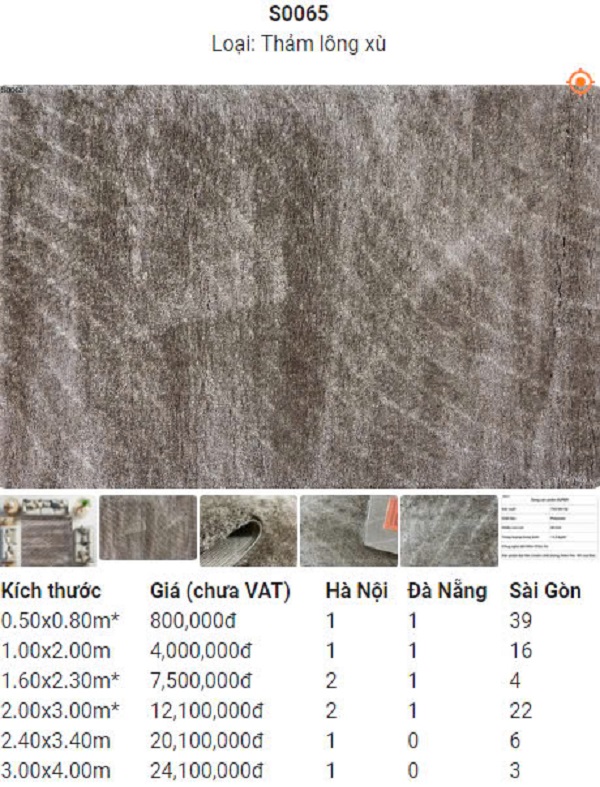 Thảm Sofa Cao Cấp