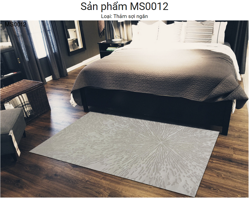 Thảm Phòng Ngủ Hiện Đại