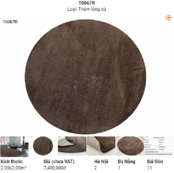 Thảm Sofa Trang Trí