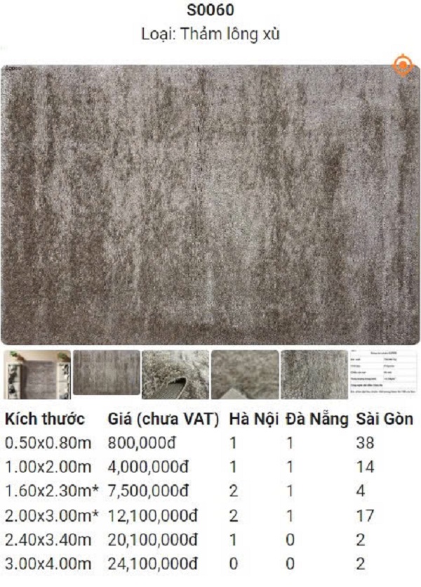 Thảm Sofa Cao Cấp