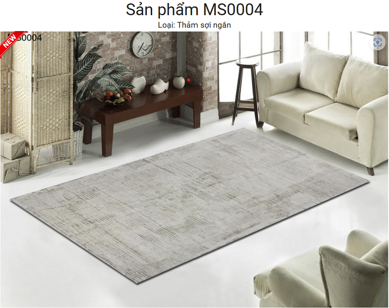 Thảm sofa Phòng Khách Đẹp