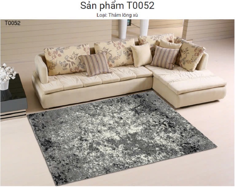 Thảm sofa hiện đại