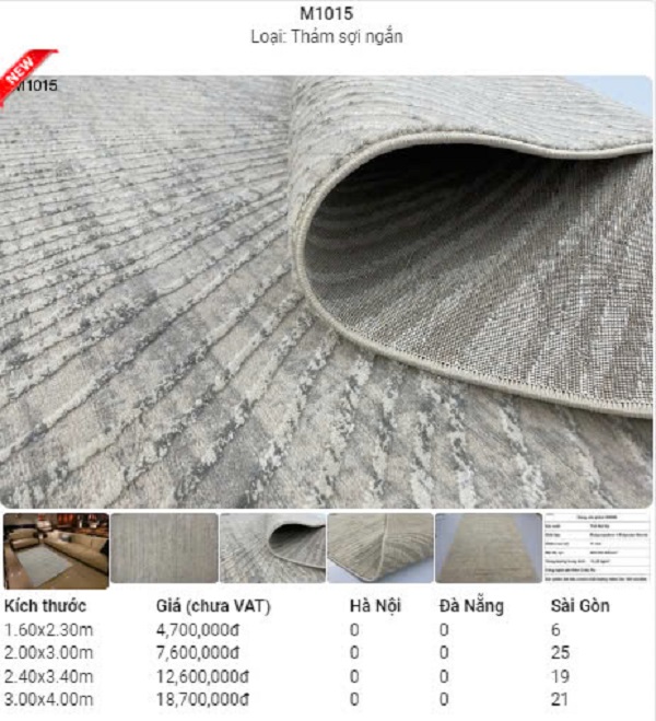 Thảm Trải Phòng Khách Đẹp