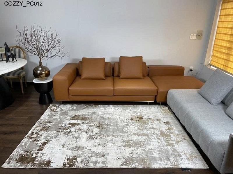 thảm trải sàn thiết kế họa tiết độc đáo, nổi bật