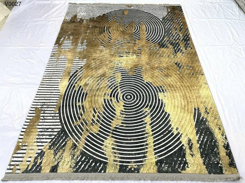 thảm sofa lót sàn phòng khách thiết kế hiện đại