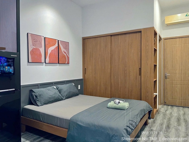 thi công nội thất căn hộ dịch vụ cho thuê tại tphcm