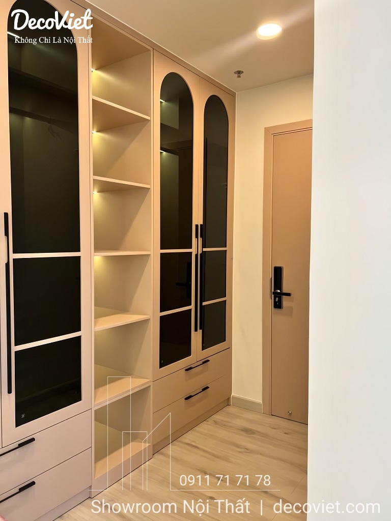 thi công phòng ngủ chính chung cư vinhomes