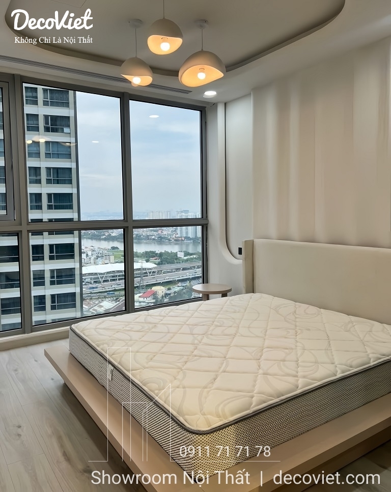 thi công phòng ngủ master đẹp sang trọng