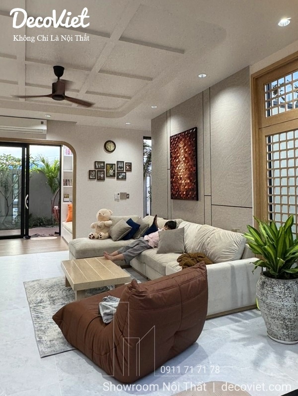 thi công nội thất phòng khách