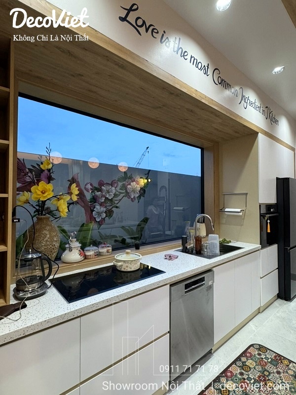 thi công nội thất phòng bếp hiện đại