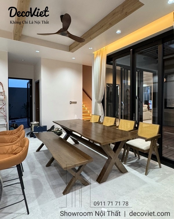 thiết kế thi công nội thất phòng bếp biệt thự