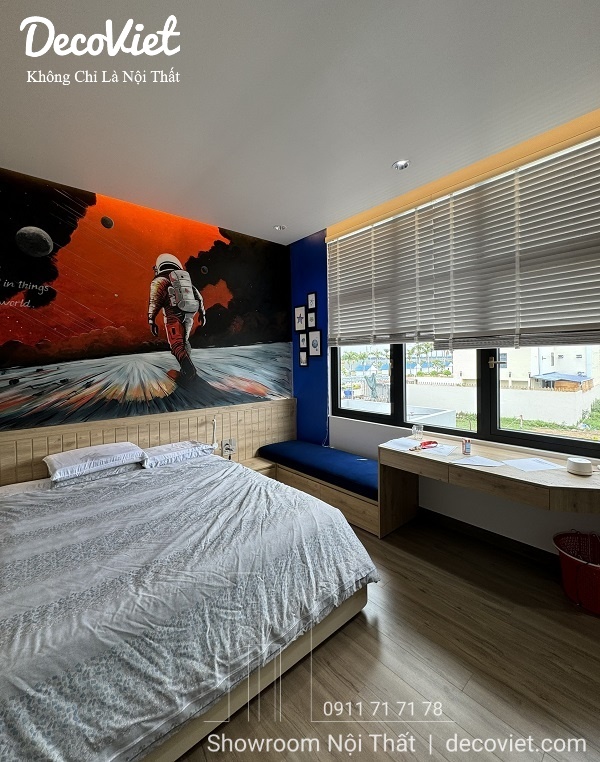 thi công nội thất phòng ngủ cho bé giá rẻ