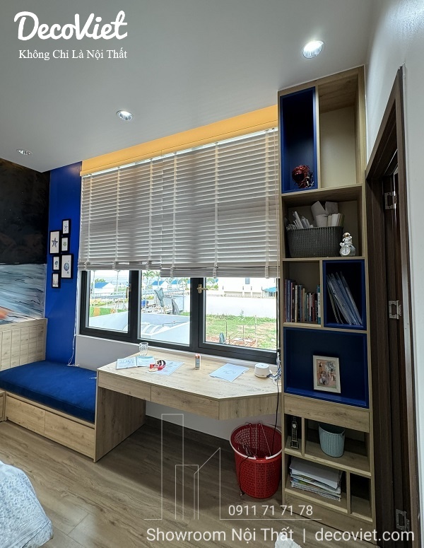 thi công nội thất phòng ngủ cho bé trai