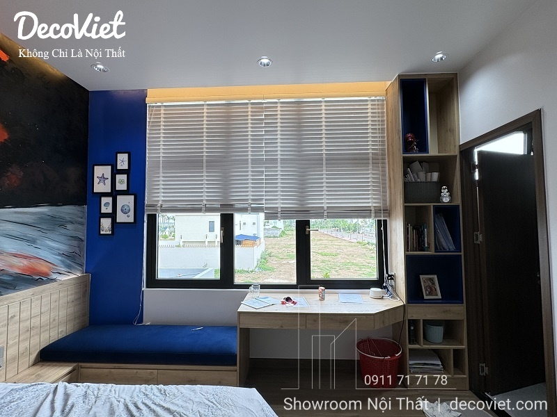 thi công nội thất phòng ngủ cho bé trai đẹp