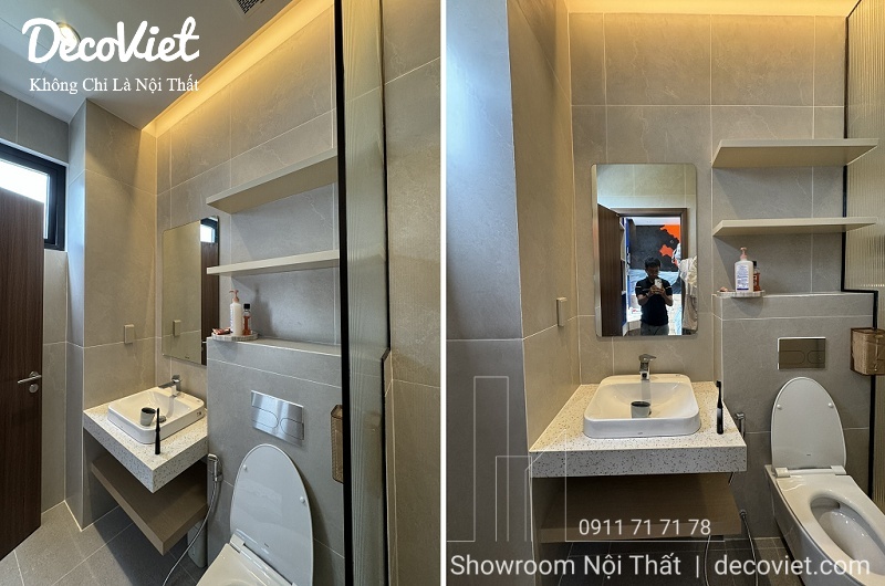 nhà vệ sinh trong phòng ngủ