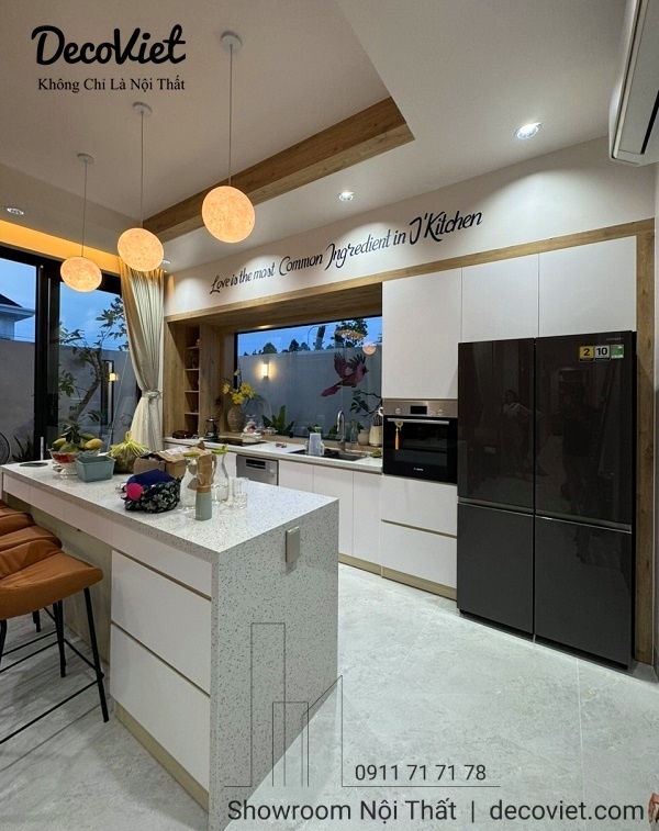 thi công nội thất phòng bếp