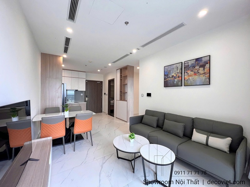 Thi công nội thất căn hộ Vinhomes Grand Park 1PN - Hoàn thiện trọn gói tại Nhà Decor