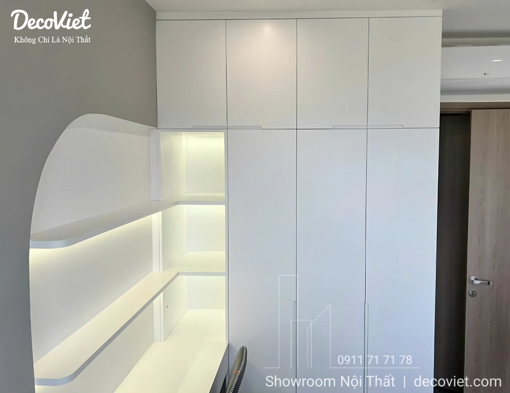 nội thất phòng ngủ master Vinhomes Grand Park Quận 9