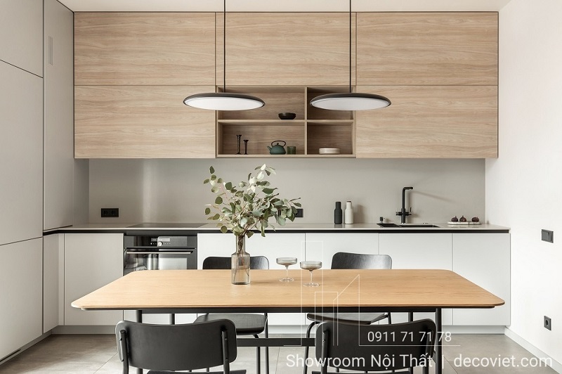 thiết kế thi công tủ bếp