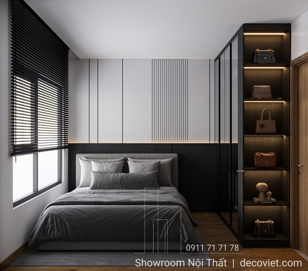 thiết kế nội thất phòng ngủ chính