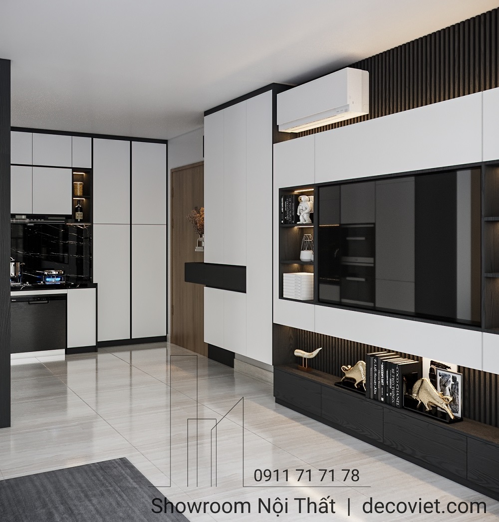 thiết kế nội thất phòng khách đẹp sang trọng