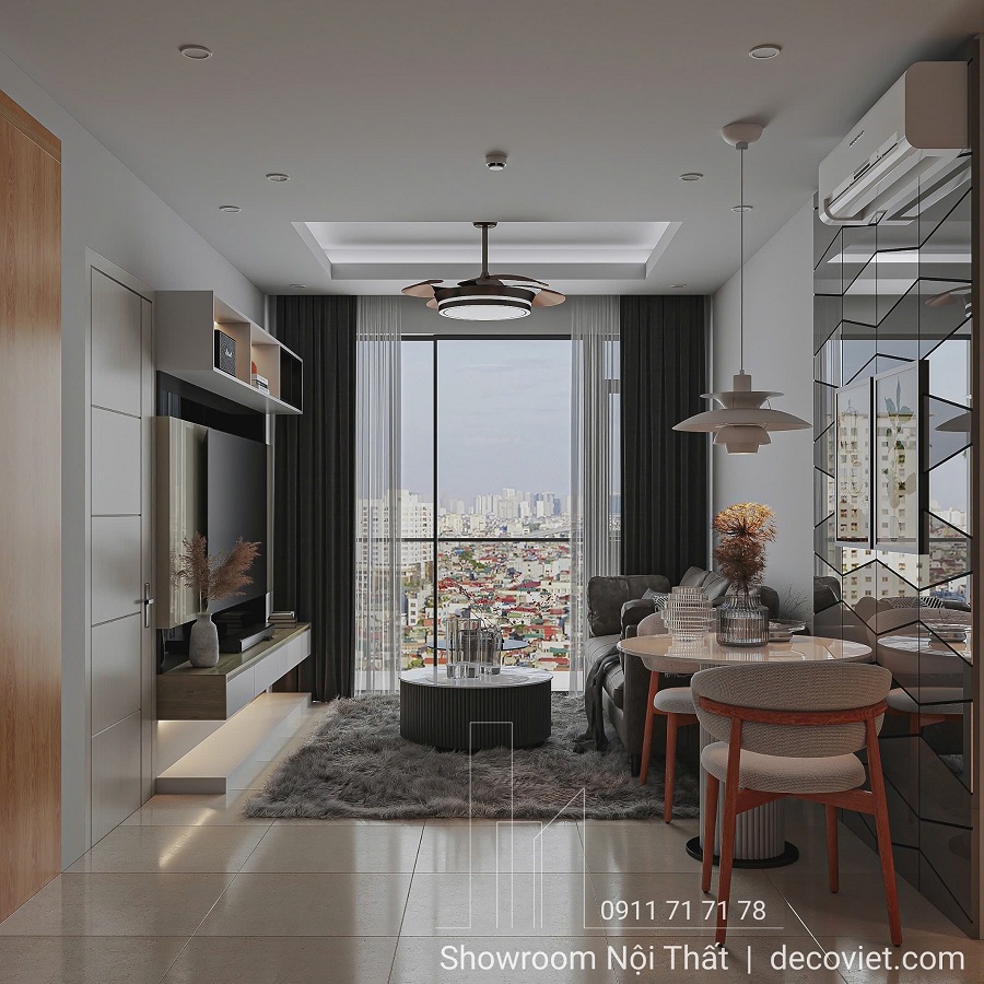 Thiết kế thi công nội thất chung cư