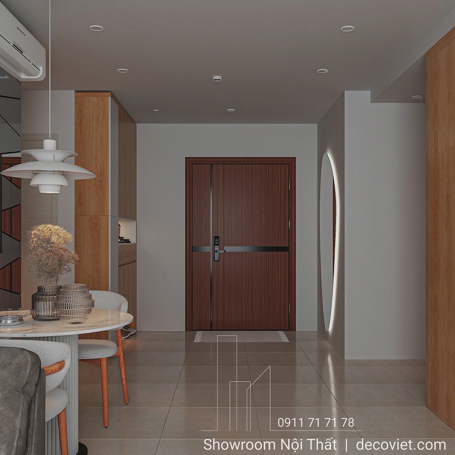 thiết kế thi công nội thất 2pn