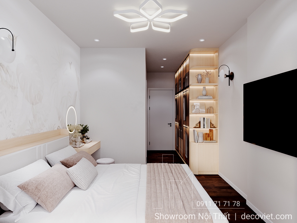 thiết kế nội thất phòng ngủ sang trọng