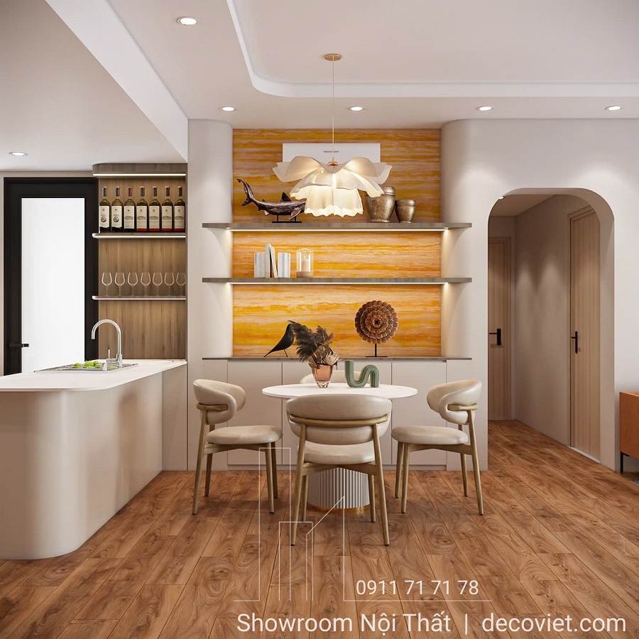 thiết kế nội thất căn hộ hiện đại