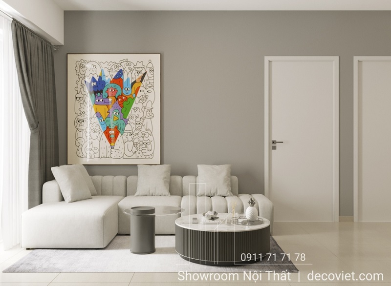 thiết kế nội thất căn hộ 1pn