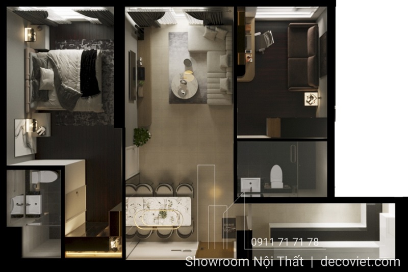 thiết kế thi công nội thất trọn gói