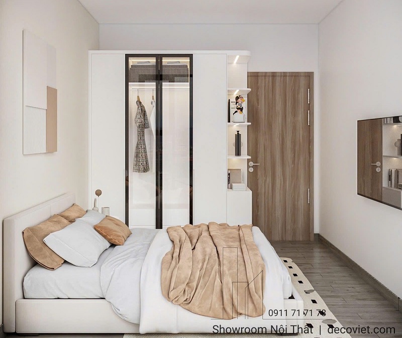 thiết kế phòng ngủ phụ hiện đại