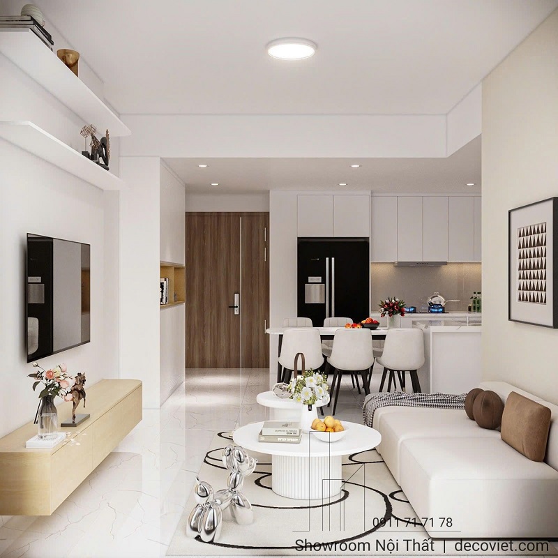 thiết kế không gian nội thất đẹp, tinh tế