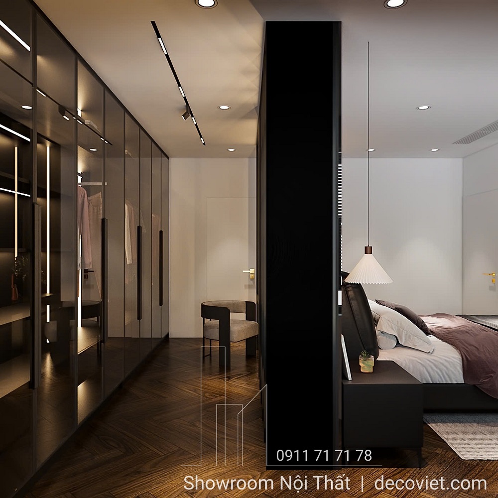 tủ quần áo cánh kính sang trọng