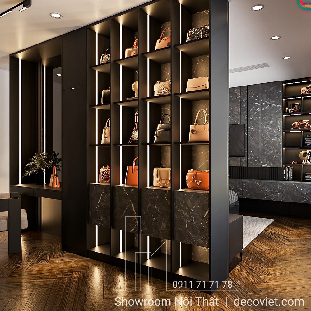 tủ trưng bày túi xách đẹp