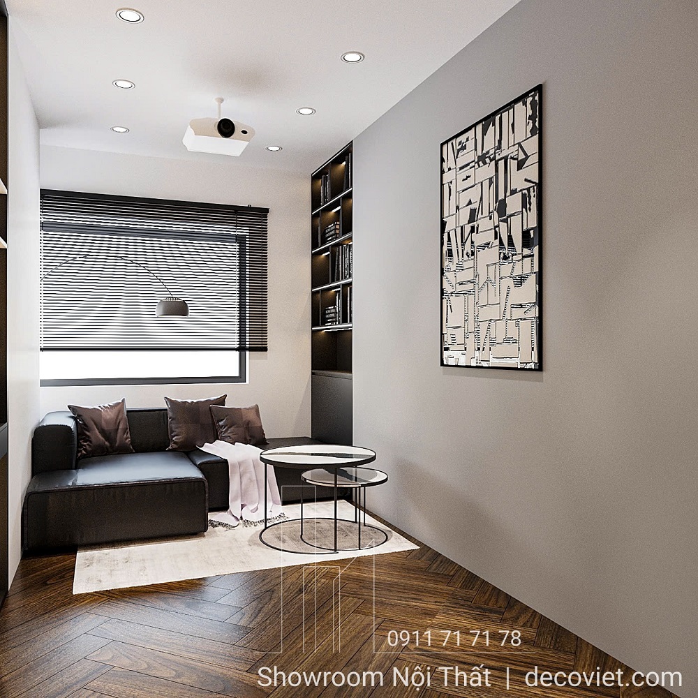 thiết kế phòng giải trí tiện nghi