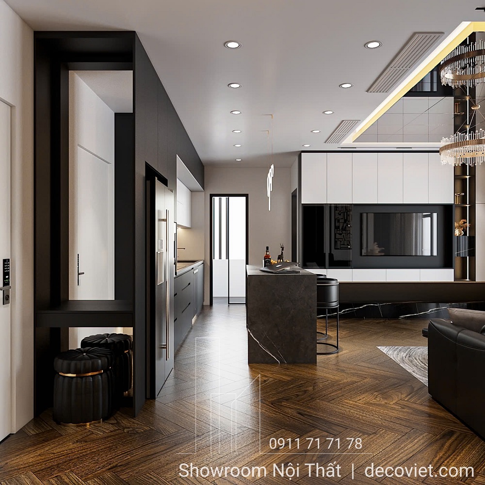 thiết kế nội thất chung cư 1pn