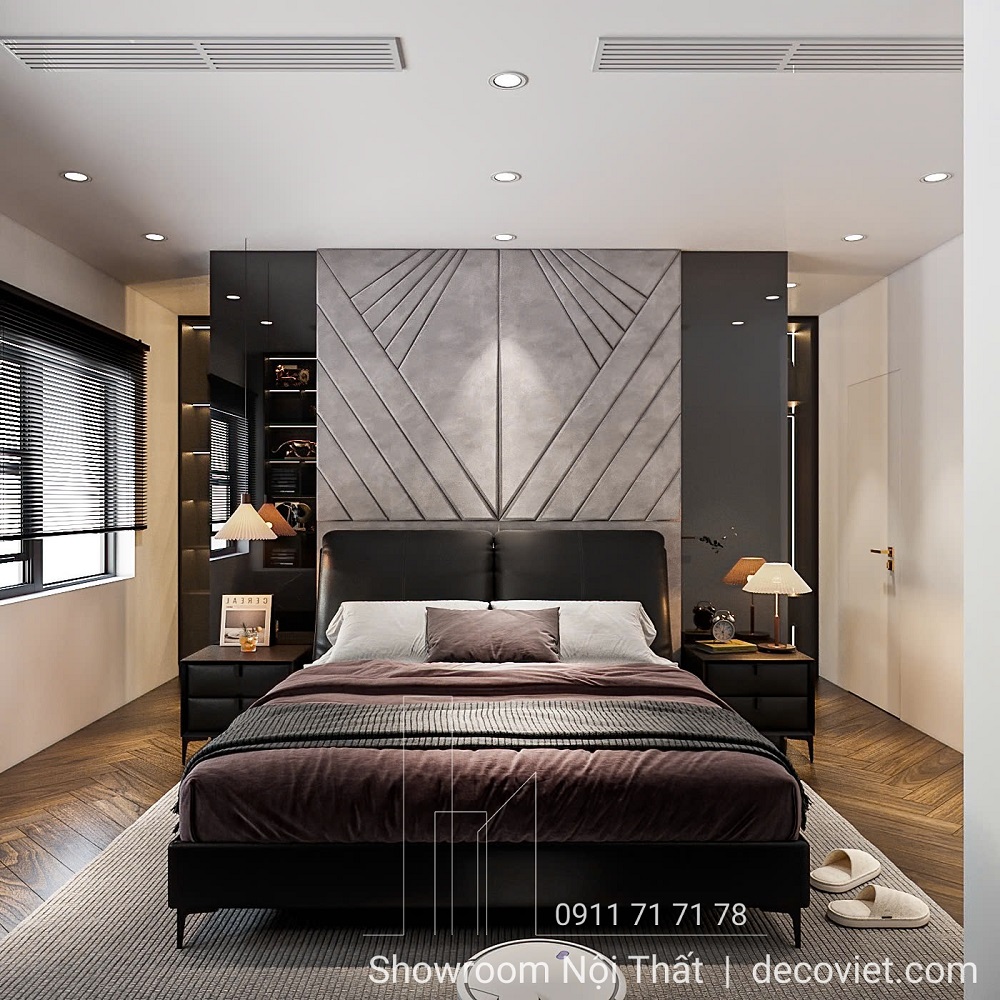 thiết kế nội thất phòng ngủ sang trọng