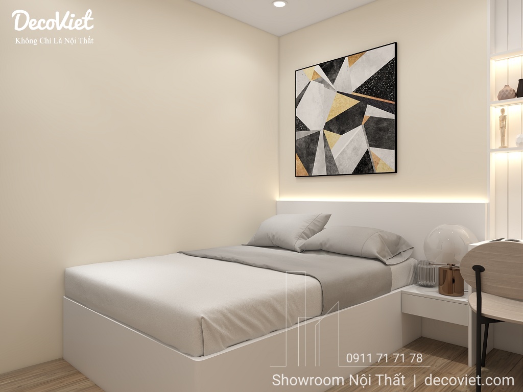 thiết kế nội thất phòng ngủ giá rẻ