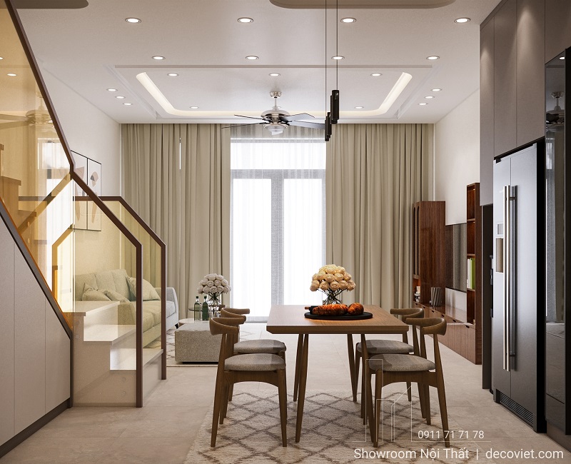 thiết kế & thi công nội thất nhà phố trọn gói