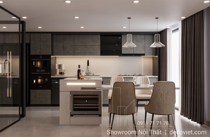 thiết kế thi công nội thất nhà phố